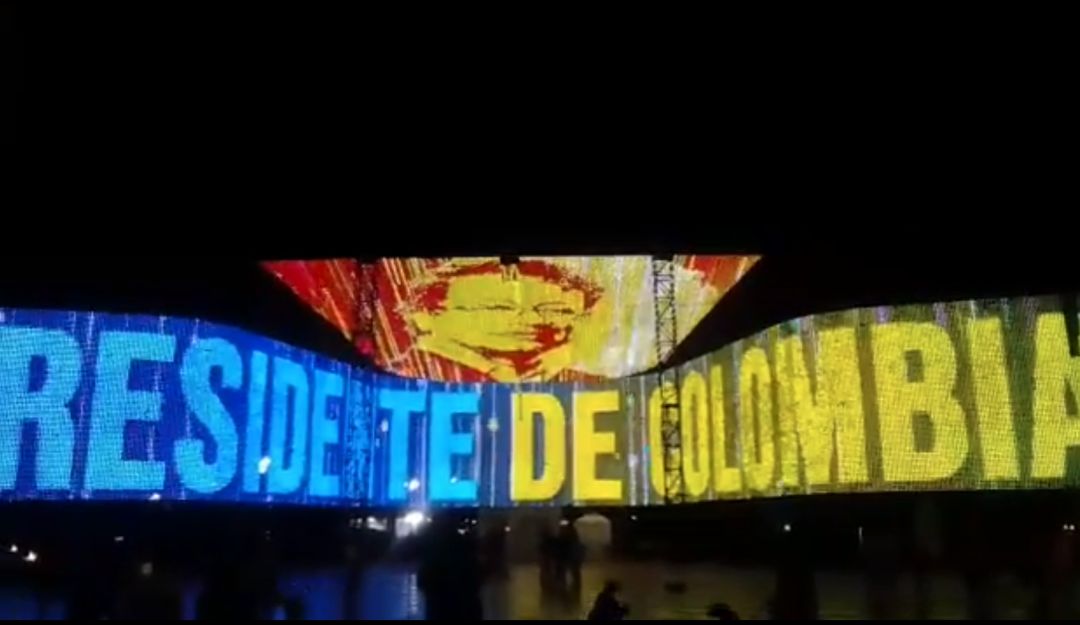Posesión de Gustavo Petro en Cali Posesión de Gustavo Petro en Cali
