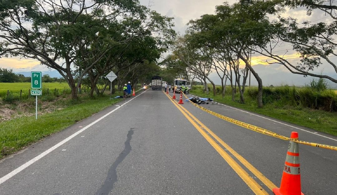 Accidente de tránsito vía Ibagué - Alvarado Accidente de tránsito vía Ibagué - Alvarado