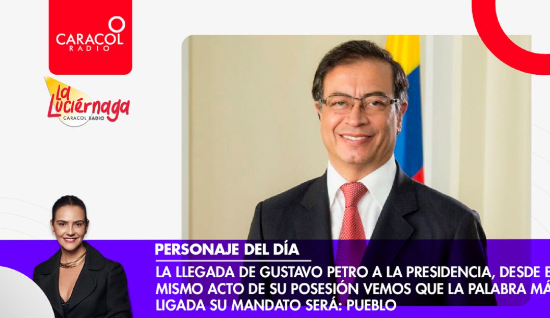La palabra más ligada al gobierno Petro será: Pueblo La palabra más ligada al gobierno Petro será: Pueblo