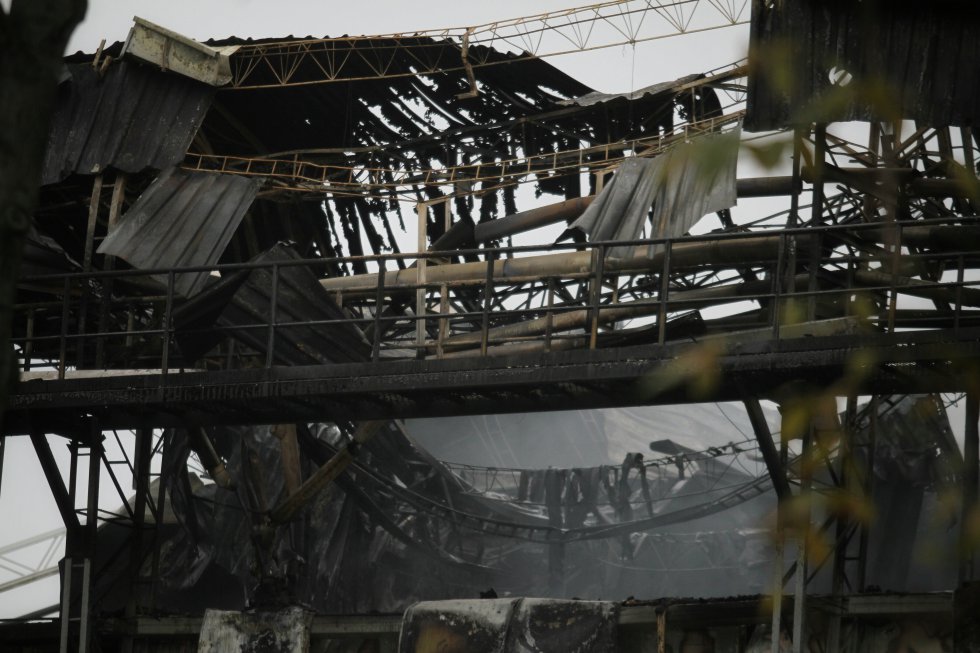 El incendio se registró en la localidad de Fontibón El incendio se registró en la localidad de Fontibón