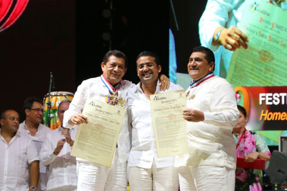 En la edición 49 del festival, considerado patrimonio cultural de la nación, los homenajeados son los hermanos Emiliano y Poncho Zuleta. En la edición 49 del festival, considerado patrimonio cultural de la nación, los homenajeados son los hermanos Emiliano y Poncho Zuleta.