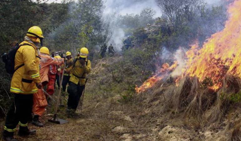 Emergencia en Boyacá por tres incendios forestales activos: Emergencia en  Boyacá por tres incendios forestales activos | Tunja | Caracol Radio