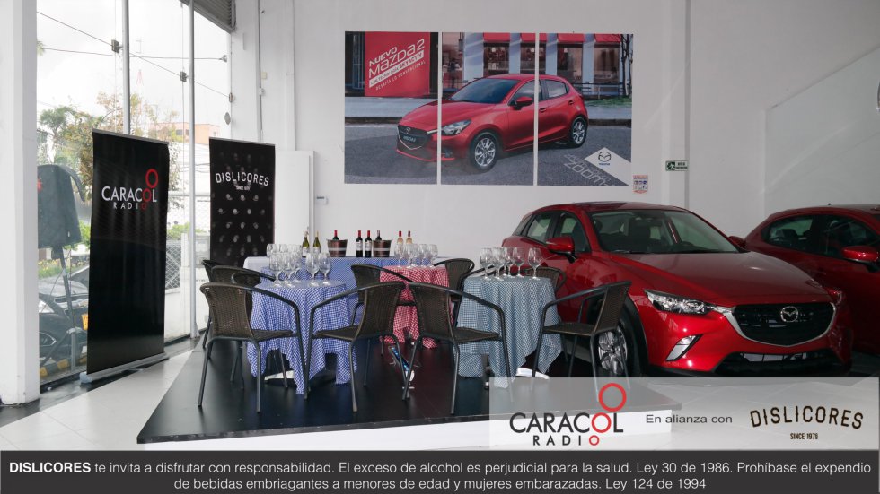 Por diferentes lugares del Eje Cafetero como los restaurantes Caminito, Belia y el concesionario Mazautos de Pereira, ha pasado la ruta del Vino que ofrece Caracol Radio y Dislicores. Por diferentes lugares del Eje Cafetero como los restaurantes Caminito, Belia y el concesionario Mazautos de Pereira, ha pasado la ruta del Vino que ofrece Caracol Radio y Dislicores.