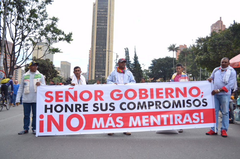 Arroceros de varias regiones del país se unen a la toma de Bogotá. Arroceros de varias regiones del país se unen a la toma de Bogotá.