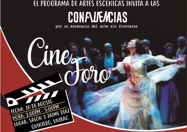Este Miercoles Cine Foro Sobre Teatro Musical Y La Dramaturgia En Unibac Este Miercoles Cine Foro Sobre Teatro Musical Y La Dramaturgia En Unibac Cartagena Caracol Radio