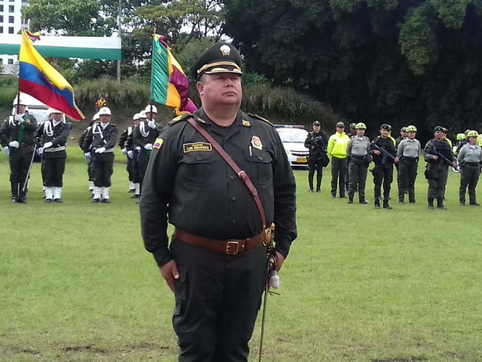 El Coronel Luis Hernando Benavides Guancha, nuevo comandante policía Quindío El Coronel Luis Hernando Benavides Guancha, nuevo comandante policía Quindío