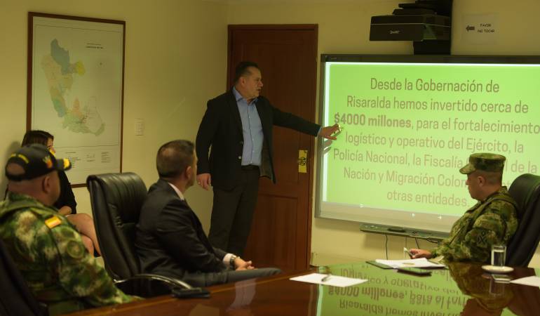 Seguridad: Cuatro mil millones se han invertido en seguridad en Risaralda
