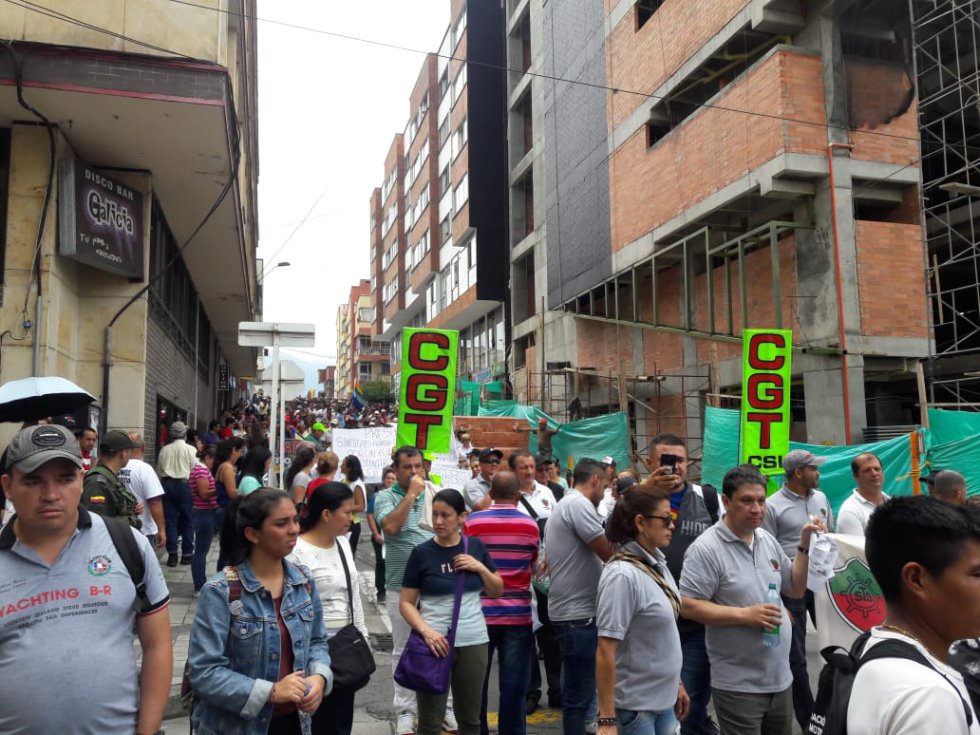 La Confederación General del Trabajo también dijo presente en el paro La Confederación General del Trabajo también dijo presente en el paro