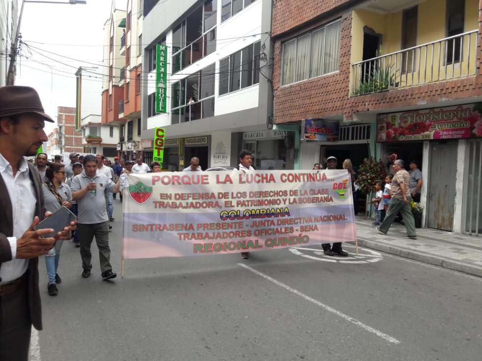 Trabajadores del Sena, regional Quindío Trabajadores del Sena, regional Quindío