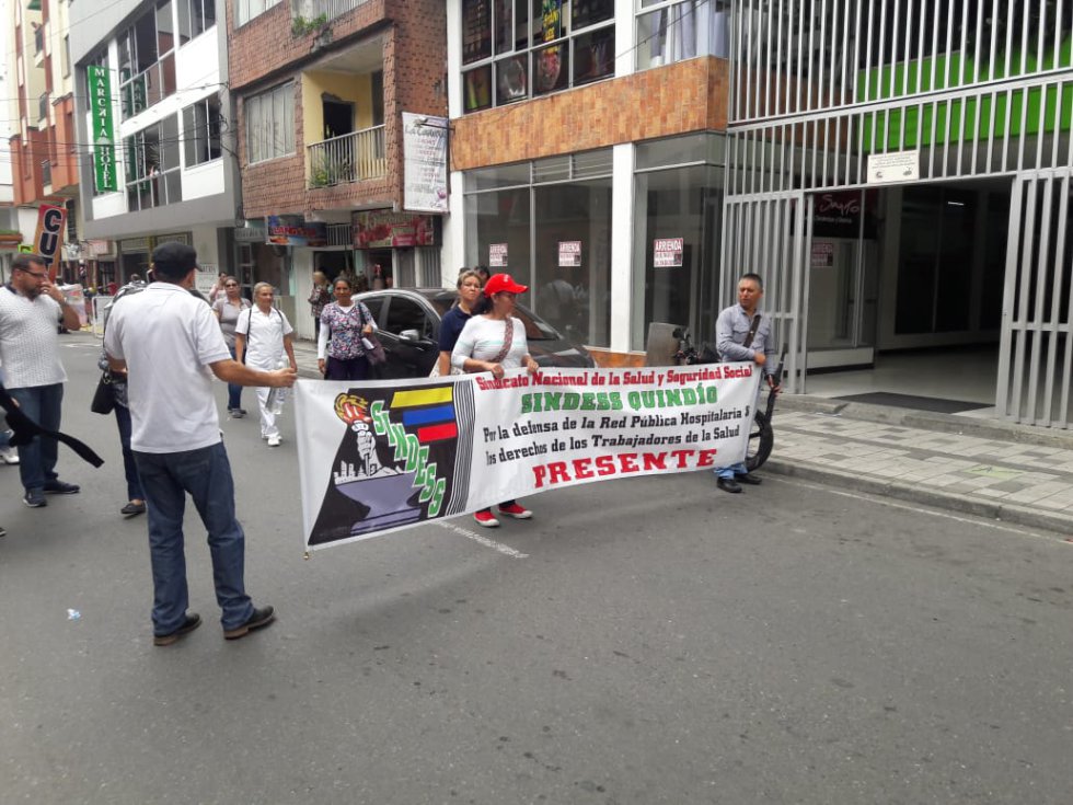Los trabajadores de la salud del departamento Los trabajadores de la salud del departamento