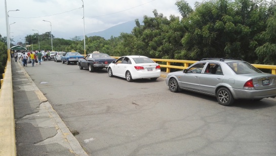 Vehículos que regresaron a Venezuela el 30 de abril del 2017