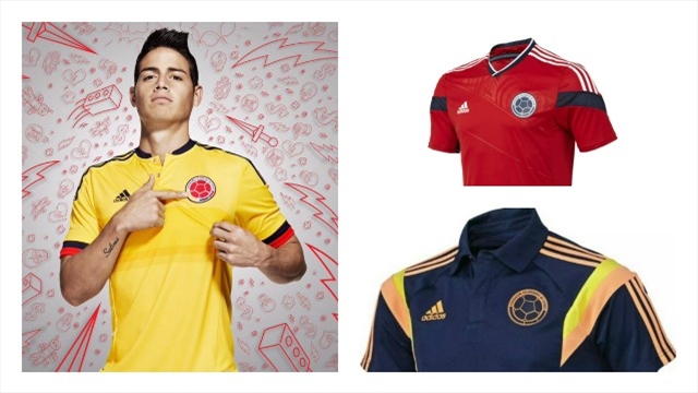 camiseta seleccion colombia 2015