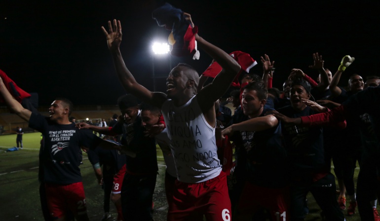 Fortaleza Asciende A La A Fortaleza Vence A Leones Y Regresa A La Primera Division Del Futbol Colombiano Deportes Caracol Radio