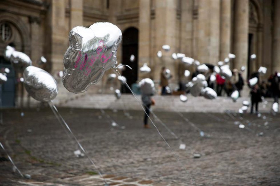 Imágenes de los actos en memoria de las víctimas organizados en Francia. Imágenes de los actos en memoria de las víctimas organizados en Francia.