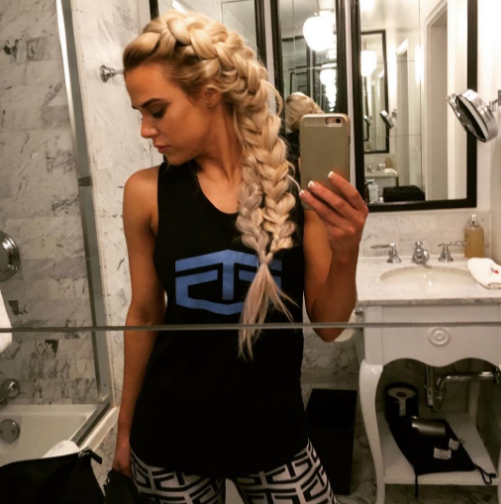 A través de sus redes sociales, la diva de 31 años muestra a sus seguidores sus entrenamientos, con los que espera convertirse en una de las luchadoras del roster principal de la empresa estadounidense. A través de sus redes sociales, la diva de 31 años muestra a sus seguidores sus entrenamientos, con los que espera convertirse en una de las luchadoras del roster principal de la empresa estadounidense.