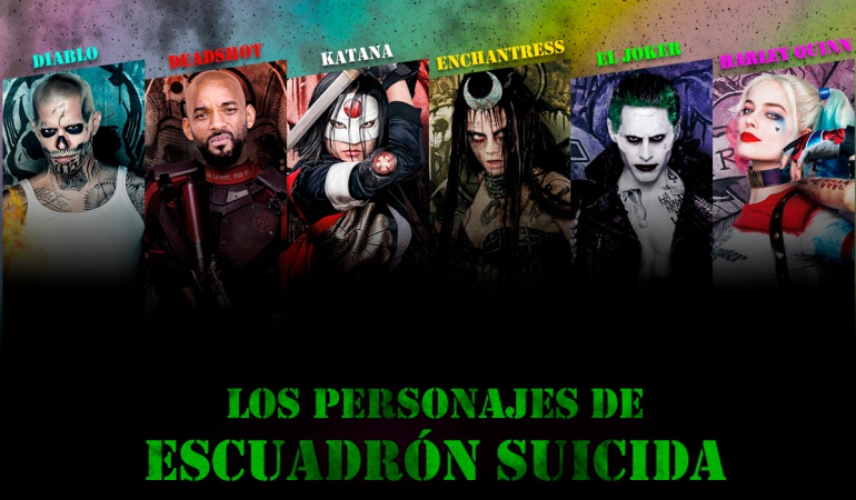 Escuadron Suicida Actores Y Habilidades De Los Personajes En La Pelicula Los Personajes El Lado Destacado De Escuadron Suicida Entretenimiento Caracol Radio