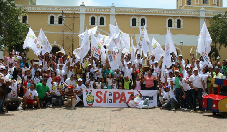 Tres departamentos del Caribe le dijeron Sí a la paz