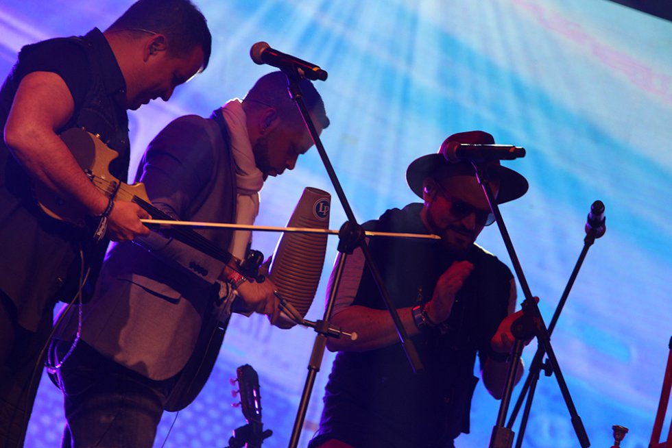 Los encargados de abrir este festival fue el dúo colombiano, Diva Gash. Los encargados de abrir este festival fue el dúo colombiano, Diva Gash.