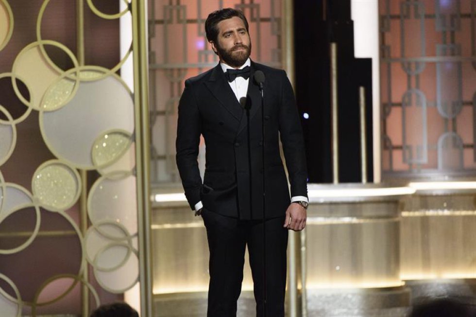El actor Jake Gyllenhaal durante la septuagésima cuarta edición de los Globos de Oro celebrada en el Beverly Hilton Hotel en Beverly Hills El actor Jake Gyllenhaal durante la septuagésima cuarta edición de los Globos de Oro celebrada en el Beverly Hilton Hotel en Beverly Hills