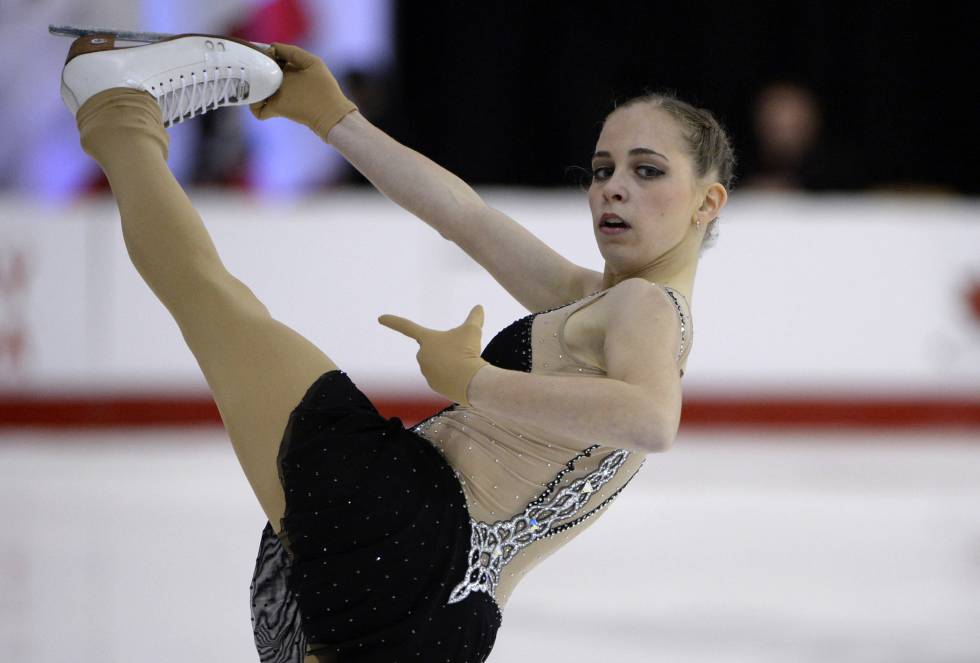 Michelle Lifshits se presenta durante el Campeonato Nacional Canadiense de Patinaje Artístico en Canadá. Michelle Lifshits se presenta durante el Campeonato Nacional Canadiense de Patinaje Artístico en Canadá.
