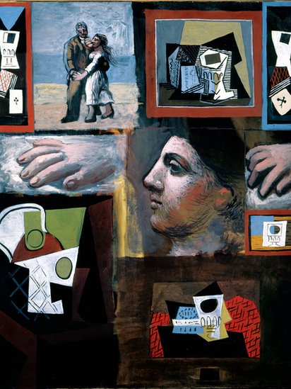 La exposición está abierta hasta el viernes 7 de mayo. Dese prisa si está en Los Ángeles o aledaños. (Obra: "Estudios", óleo sobre lienzo, Pablo Picasso, 1920). La exposición está abierta hasta el viernes 7 de mayo. Dese prisa si está en Los Ángeles o aledaños. (Obra: "Estudios", óleo sobre lienzo, Pablo Picasso, 1920).