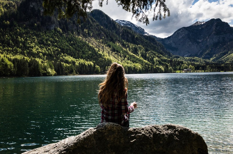 Esta foto fue tomada por Brian Davis en el Lago Langbathsee, en Austria. Esta foto fue tomada por Brian Davis en el Lago Langbathsee, en Austria.