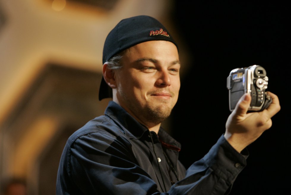 Leo durante los Premios Óscar del 2007. Leo durante los Premios Óscar del 2007.