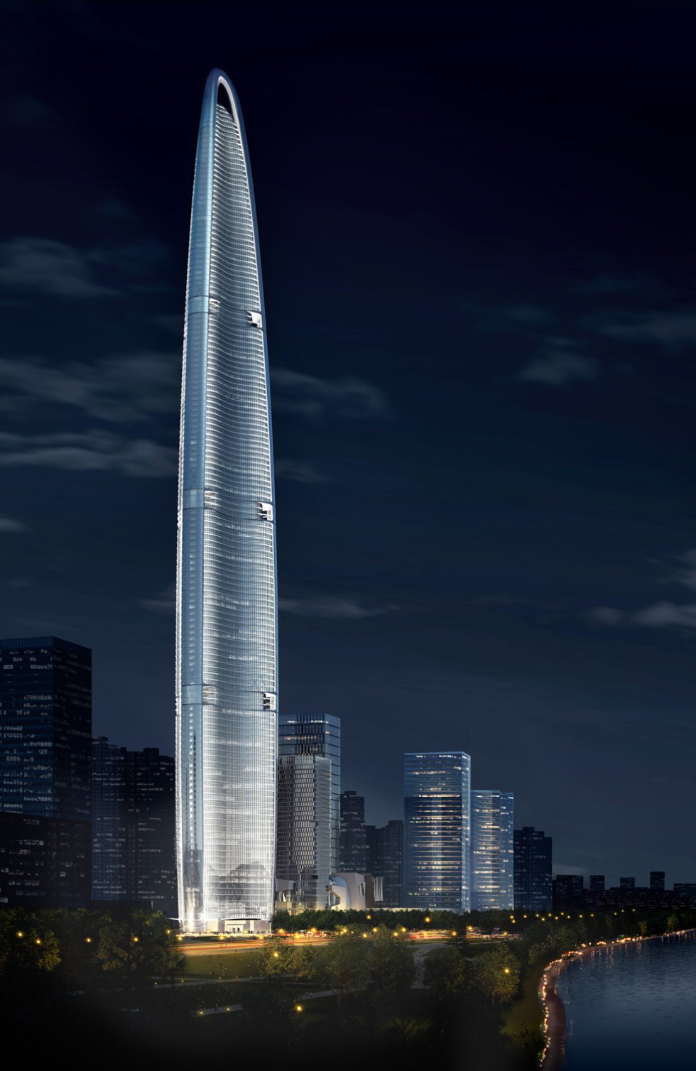 Самые высокие небоскребы в мире этажей