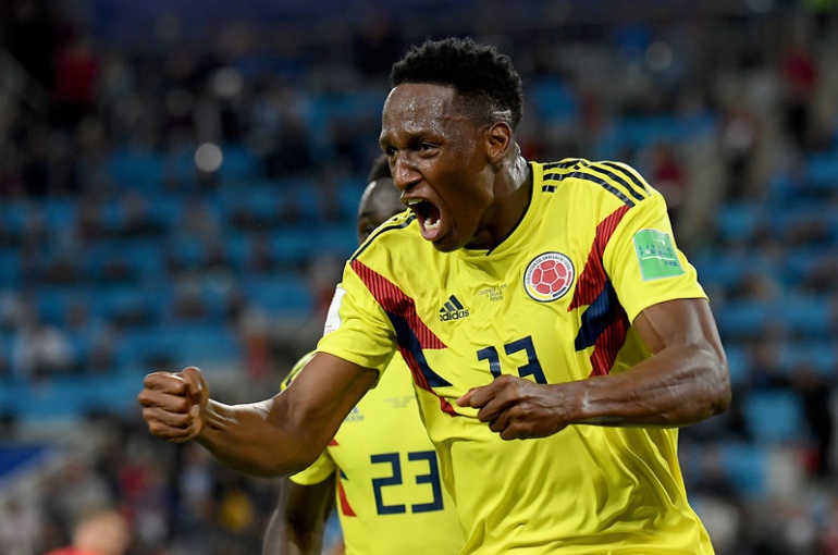 yerry mina: Yerry Mina es candidato al equipo ideal FIFA ...