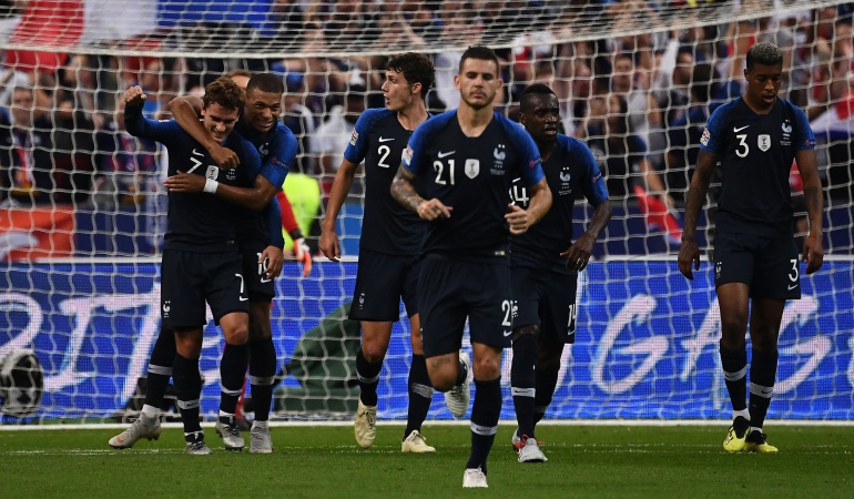 Francia 2-1 Alemania: Francia le propina un golpe más a Alemania que