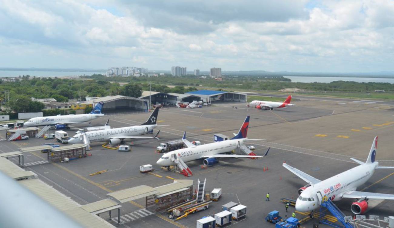 Aeropuerto de Cartagena alcanzó los cinco millones de pasajeros este