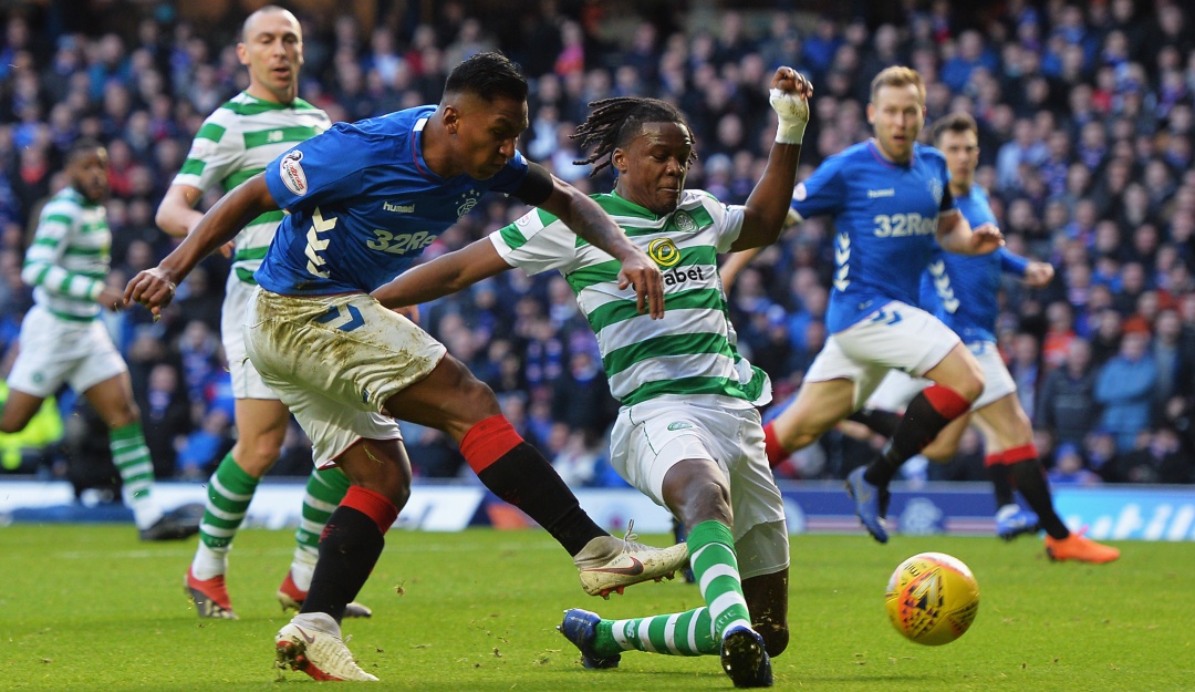 Rangers 10 Celtic Con Morelos en cancha Rangers le volvió a ganar al Celtic después de 6 años