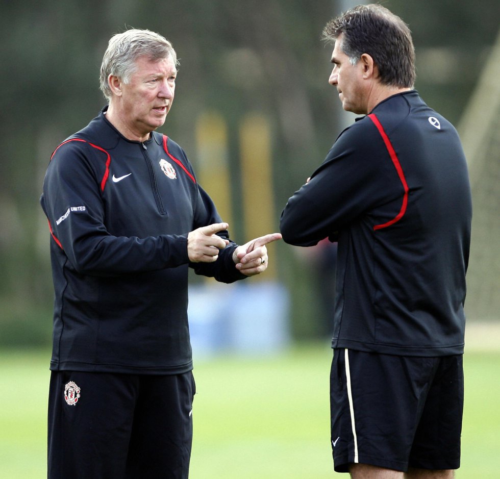 Queiroz, asistente técnico de Álex Ferguson Queiroz, asistente técnico de Álex Ferguson