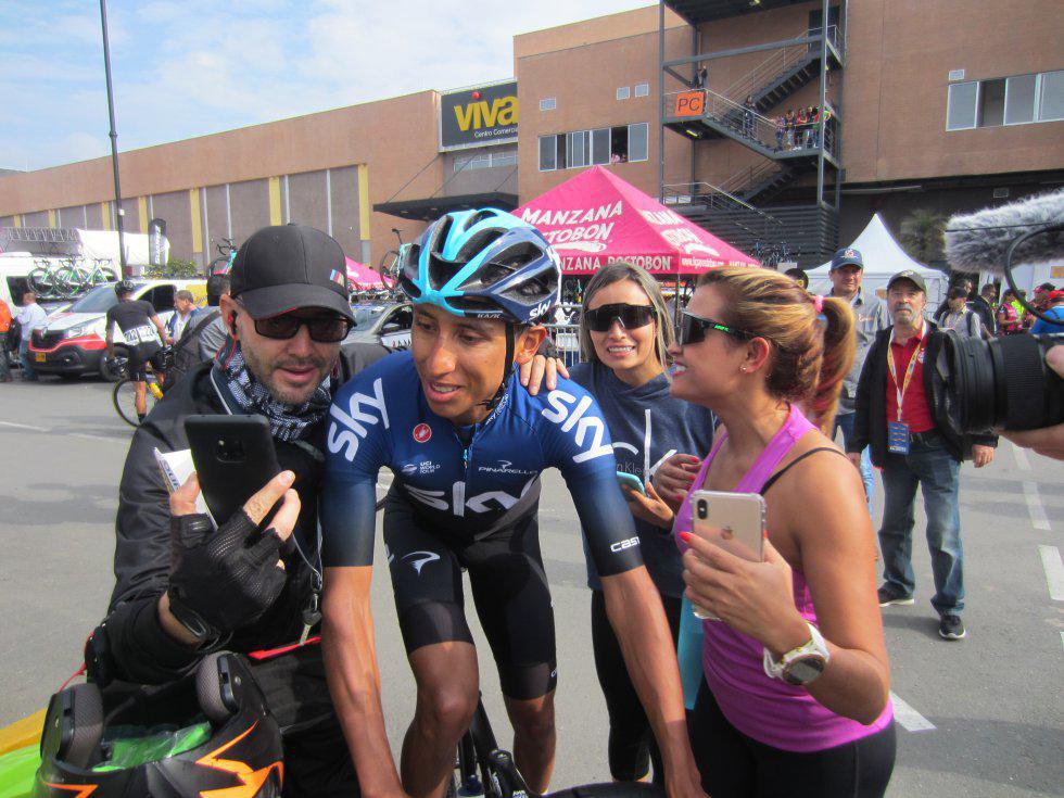 Egan Bernal fue otro de los ciclistas que llamó la atención Egan Bernal fue otro de los ciclistas que llamó la atención