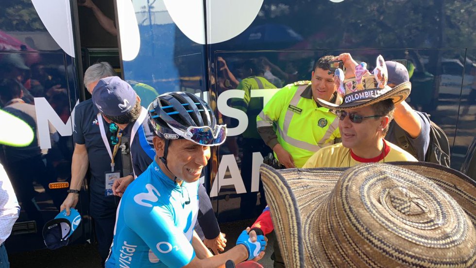 Nairo Quintana comparte con músicos colombianos Nairo Quintana comparte con músicos colombianos