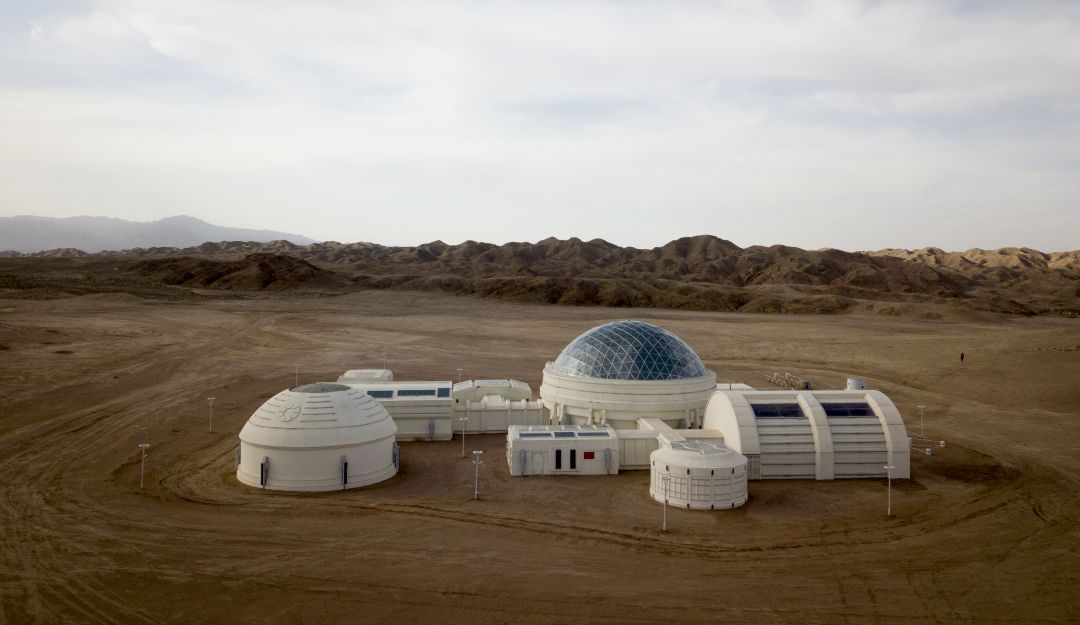 Vivir como en Marte: Base espacial para &quot;vivir como en Marte&quot; se abre en el  desierto chino | Clic | Tecnología en Caracol Radio | Caracol Radio