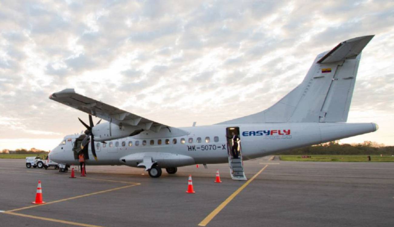 easyfly modifico rutas en vuelos de