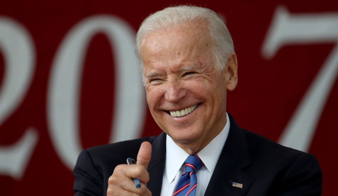 Candidatos a la presidencia en Estados Unidos Joe Biden anuncia su