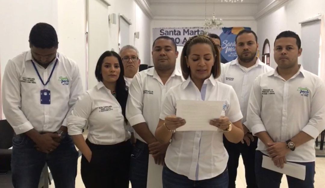 Diez secretarios de la Alcaldía de Santa Marta entran en huelga de hambre