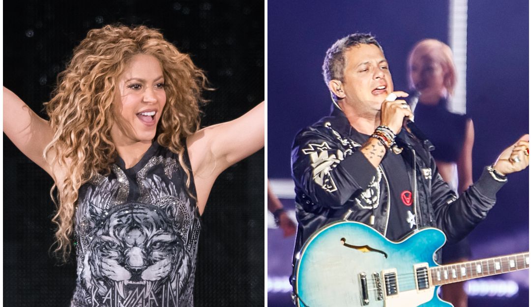 Alejandro Sanz La Sorprendente Aparición De Shakira En El Concierto De Alejandro Sanz 4786