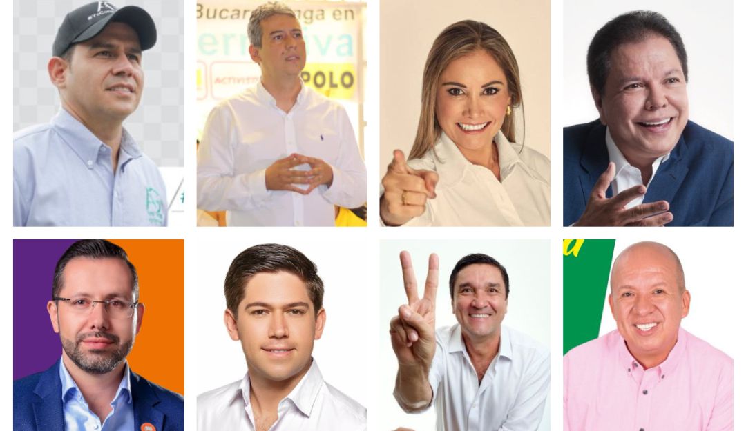 CANDIDATOS ALCALDIA BUCARAMANGA Estos son los candidatos a la Alcaldía