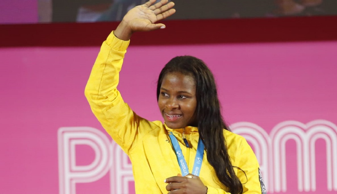 MarÃ­a Camila LobÃ³n medalla de Oro Panamericanos: Las pesas le otorgan dos medallas de Oro mÃ¡s a Colombia