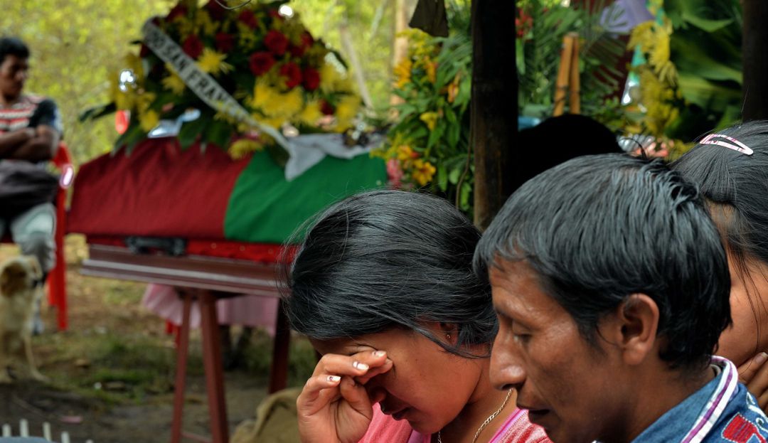 Resultado de imagen para indigena asesinado