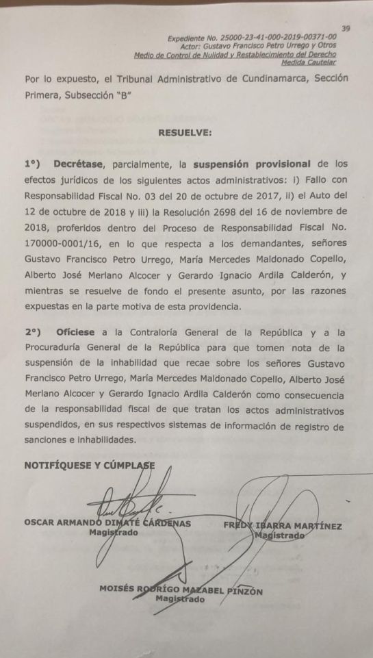 Gustavo Petro camiones de basura: El "salva vidas" de Petro en la demanda por las basuras