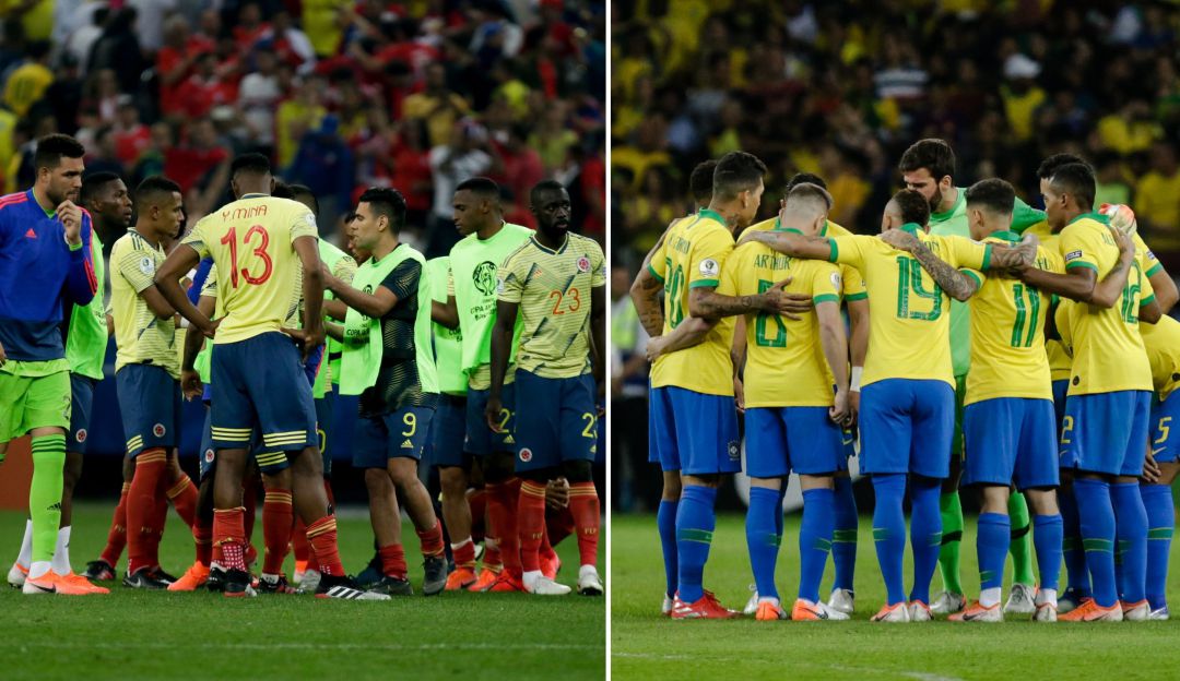 Partido Colombia Vs Brasil Colombia Vs Brasil Goles Y Resultado