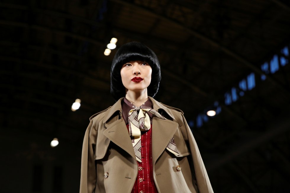 Desfile con las creaciones de Marc Jacobs, colección de verano del 2020. Desfile con las creaciones de Marc Jacobs, colección de verano del 2020.