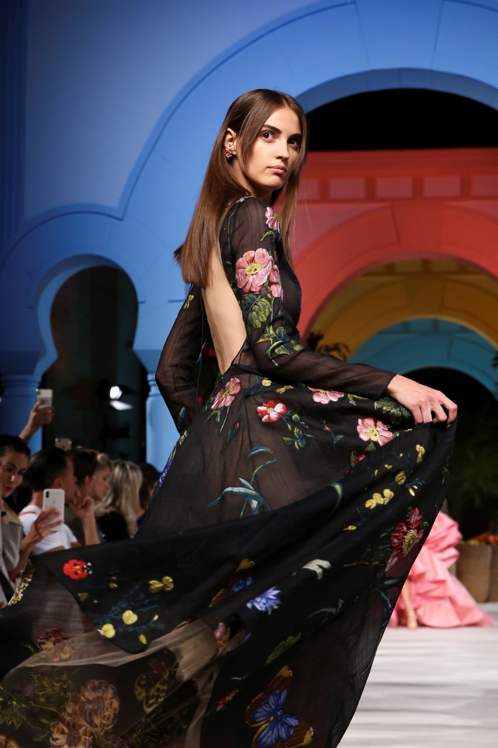 Última colección de Oscar de la Renta. Última colección de Oscar de la Renta.