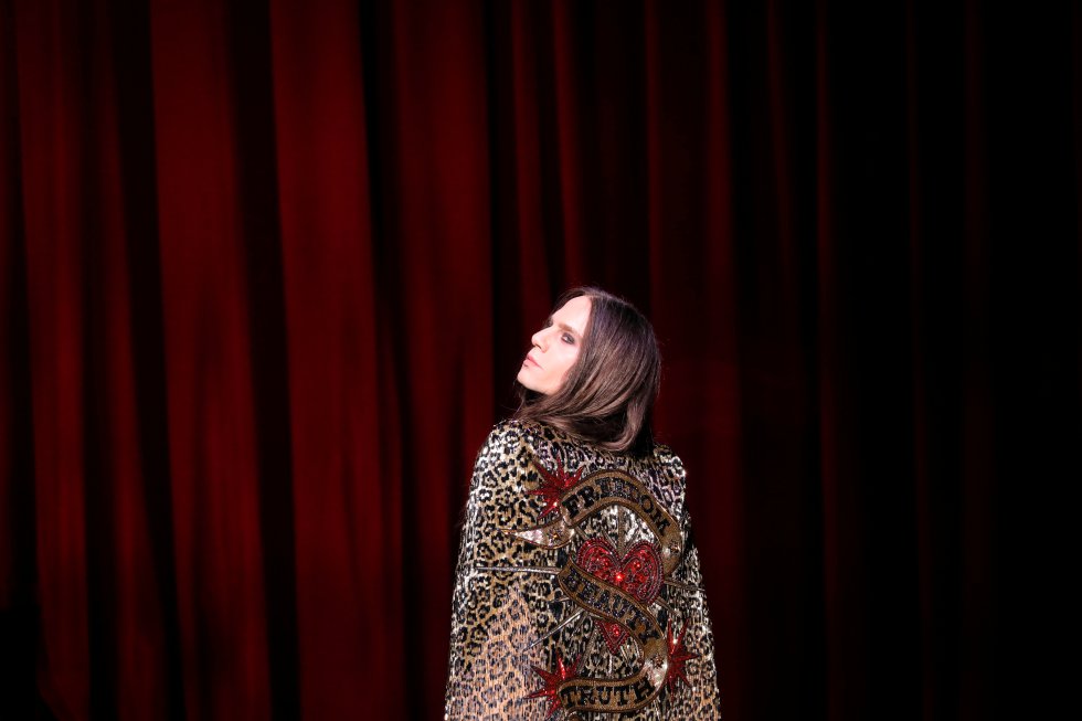 Presentación conjunta de Moulin Rouge! The Musical y pasarela de The Blonds. Presentación conjunta de Moulin Rouge! The Musical y pasarela de The Blonds.