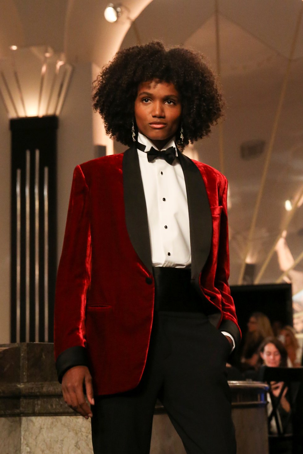 Pasarela de los diseños de Ralph Lauren. Pasarela de los diseños de Ralph Lauren.