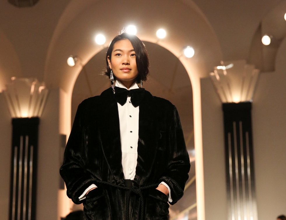 Pasarela de los diseños de Ralph Lauren. Pasarela de los diseños de Ralph Lauren.